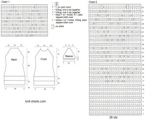 dress  chart